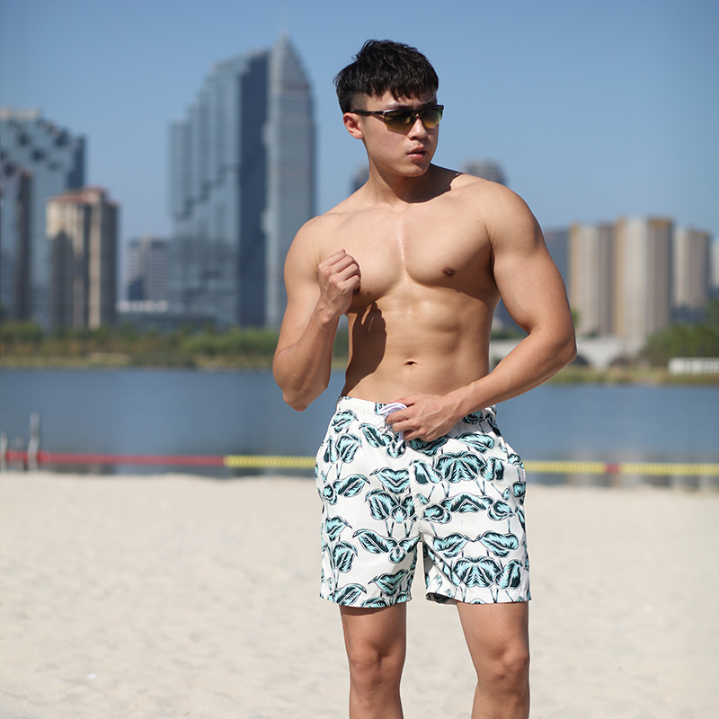 120GSM 100% Poliéster Digital Print Man Digitals Swimshort