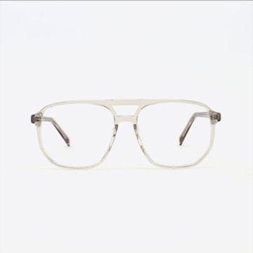 Double bridge Acetate Unisex Blue Light Eyeglasses