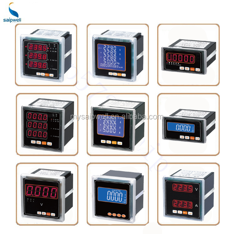 SAIPWELL/SAIP New LCD Display Single Phase Digital Energy Meter