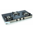 3 Alloy Burners Glass Gas Stove