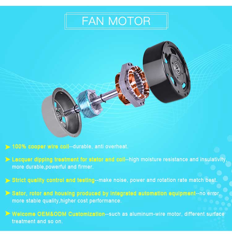 stand fan motor