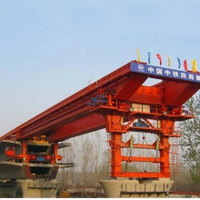 900 Ton Concrete Cable Stayed Bridge Girder Launching Gantry