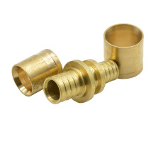 Brass Clamp Press Fitting for Plastic and Aluminum Pipes