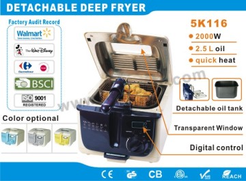 2.5L deep fryer in home appliances XJ-5K116