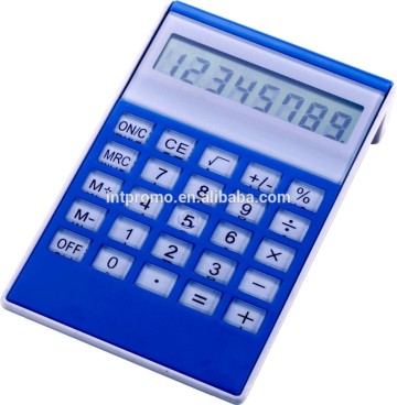 8 digits desktop crystal key water power calculator