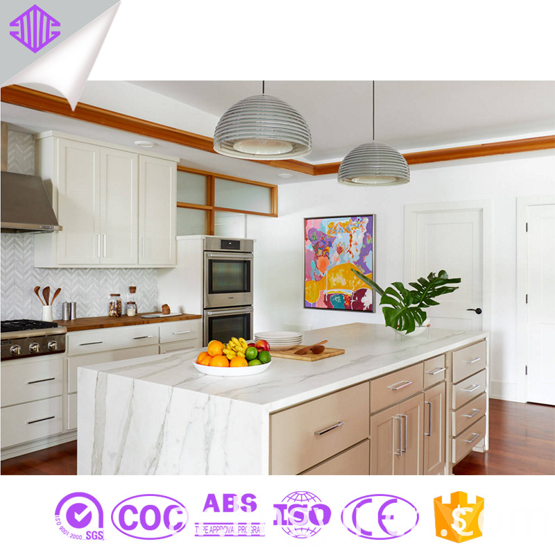 الصين حار بيع الأمريكية تصميم المطبخ المنزل مجلس الوزراء المصنعين