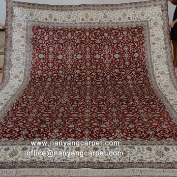 9'x12' ?Handwoven Pure Silk  Oriental Area Carpet