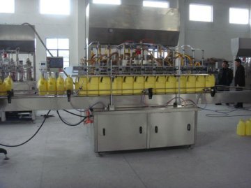 Linear type oil filling machine