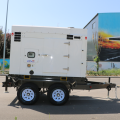 Trailer diesel generator set