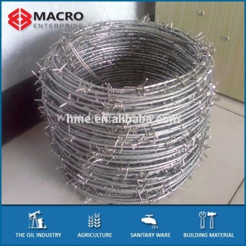 Double Strands Galvanized Barbed Wire Coils