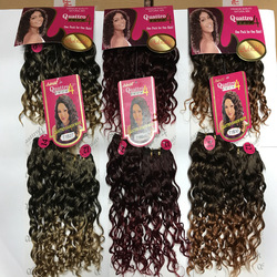 Hot selling synthetic hair braid extensions bulk Spanish wave T1B30