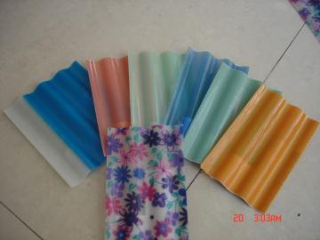 Colorized FRP Daylighting Sheet