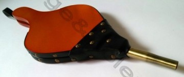 Manual Fireplace Bellows, Wooden and Imitation Leather Fireplace Bellows