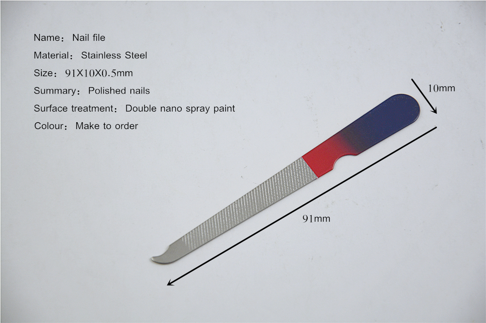 Металлическая пилочка для ногтей Metal Nail File