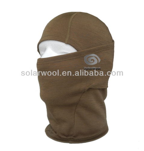 Unisex 17.5Mic Merino Wool Knitted Balaclava