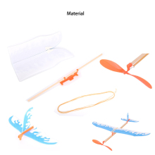 Rubber Band Powered Airplane Models for Kids: Including Biplanes