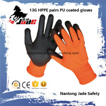 Отрежьте перчатки безопасности, 13Г безопасности Пэвд упорная класс уровень 3 перчатки