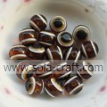 Kaffee 500 Stück 12mm zufällige Herstellung Handwerk DIY Perlen Harz Acryl Großhandel Loose Spacer Runde Perlen für Schmuck