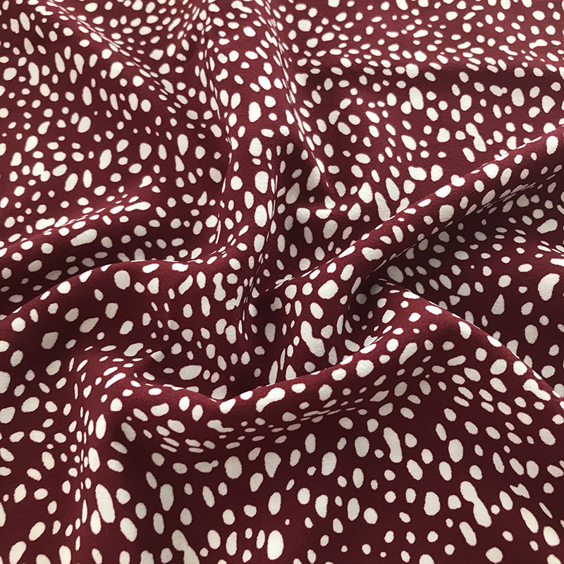 New product  floral pattern  polyester fabric factory sales poplin printed fabric for women