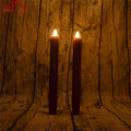 Red Dancing Flame Flameless Led Taper Dinner Candles