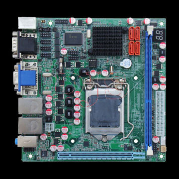 Intel Chipset ITX desktop motherboards H61 2*LAN COM PORT