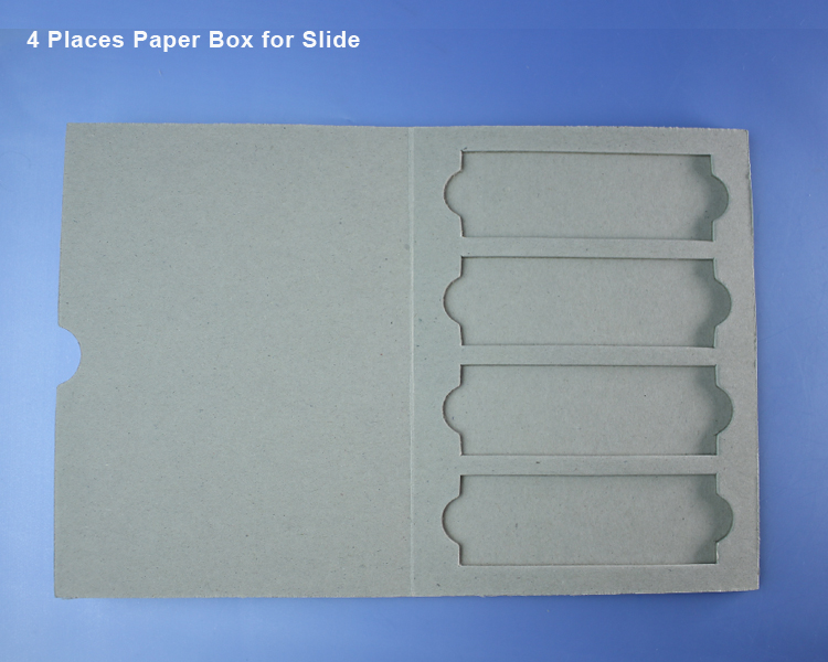 lab paper box for 3pcs 20pcs microscope slides