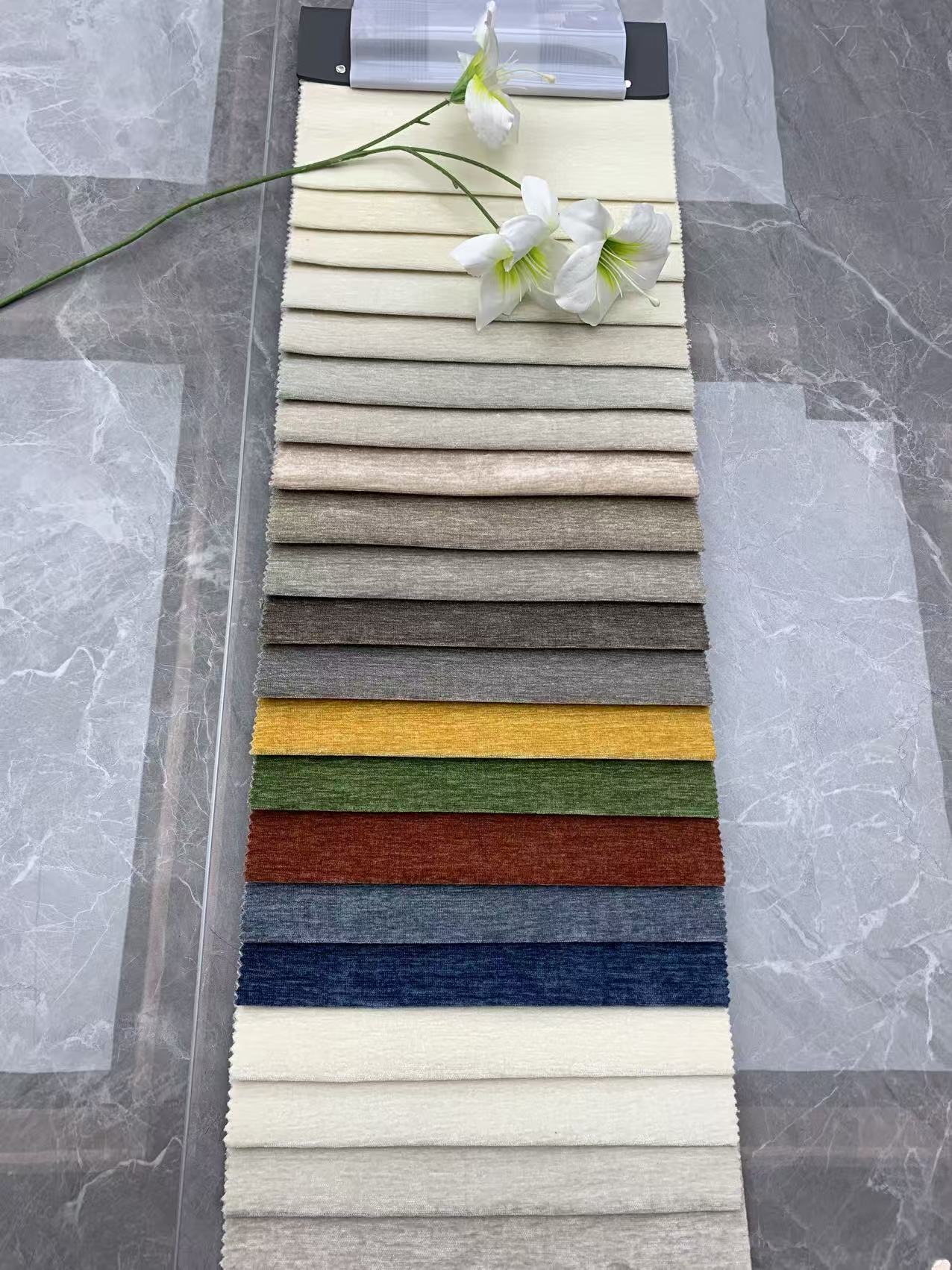 Tela de chenilla para muebles Chenille Fabric for Furniture