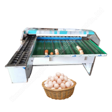 3 Row Egg Grader and Sorter Machine for Egg Cleaning and Grading