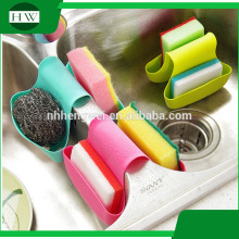 Saddle Style Kitchen Storage Sponge Holder silicone drain holder