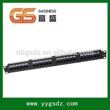 24 Port Patch Panel For RJ45 Use