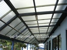 PC corrugated sheet ( transparent),PC wave sheet,polycarbonate tile,plastic roofing