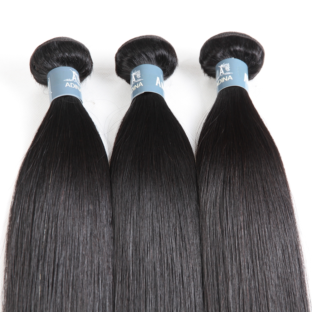 High Quality Cuticle Straight Human Hair Extensions For White Women