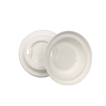 Cheap disposable biodegradable coffee cup lid 80mm lid