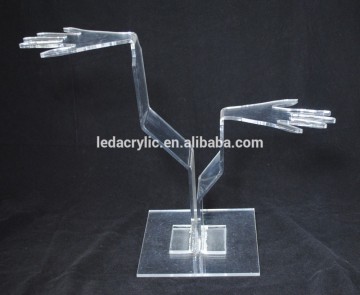 LUCITE ACRYLIC GLOVES SHOE HAT STORE DISPLAY STAND