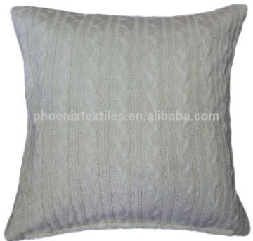 decorative throw morden design knitted pillow cover