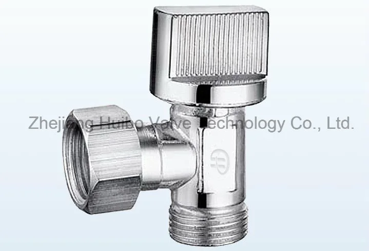 Galvanized Brass Angle Valve 1/2