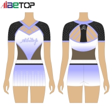 Short Sleeve Cheerleader Uniforms for Sale