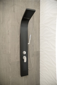 Bathroom Sanitary Ware Waterfall Rainfall Brass Shower Panel