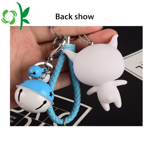 Andox hộp keyring tùy chỉnh nhựa silicone keychain