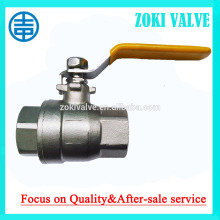 Thread end DIN ball valves