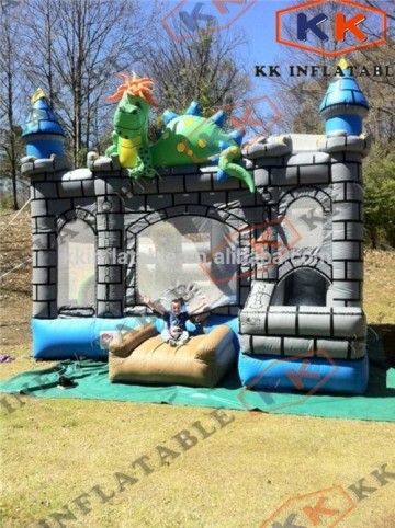 inflatable dinosaur bouncer, inflatable dinosaur combo, inflatable dinosaur castle