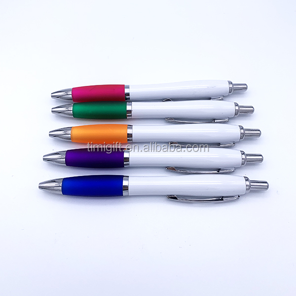 High quality ballpoint pen with custom logo promotional gift pen plastic ball pen