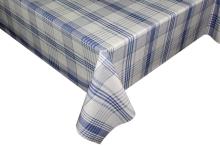 PEVA/PVC Printed with flannel backing tablecloth
