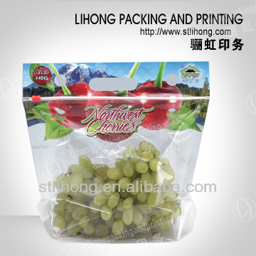 LDPE Laminated Grape Bag With Zipper