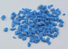 Colored EPDM rubber granules