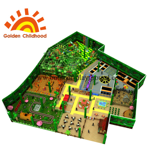 Forest Jungle Theme Park Playground For Sale