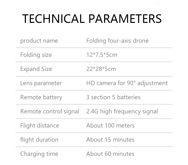 E58 folding UAV cross-border hot sale remote control aircraft 4K high-definition aerial photography four axis aircraft