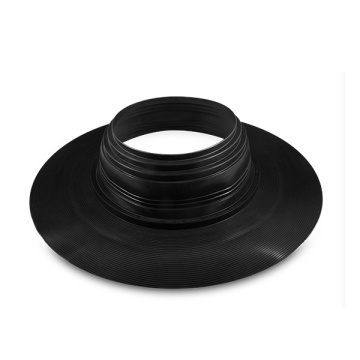 Versatile round base EPDM rubber boot for pipe