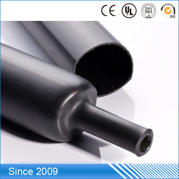 black colour 2:1 cable sealing adhesive heat shrink tubes