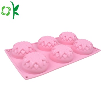 Permen Warna Silicone Handmade Antilengket Sabun Mold Pan